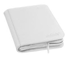 UG ZipFolio 4-Pocket Xenoskin - White